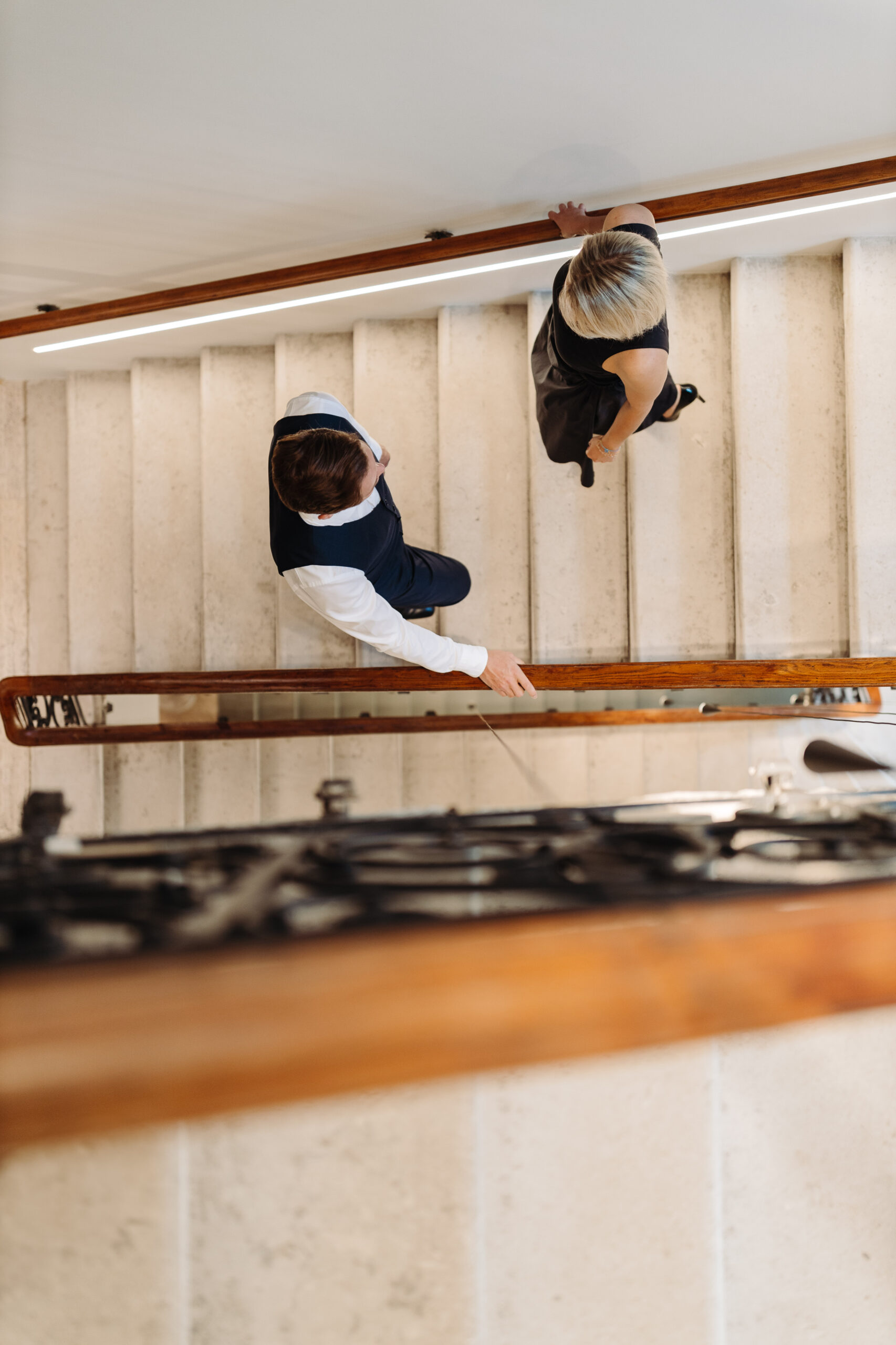 Wallner Anwaltskanzlei Stiegenaufgang in Graz